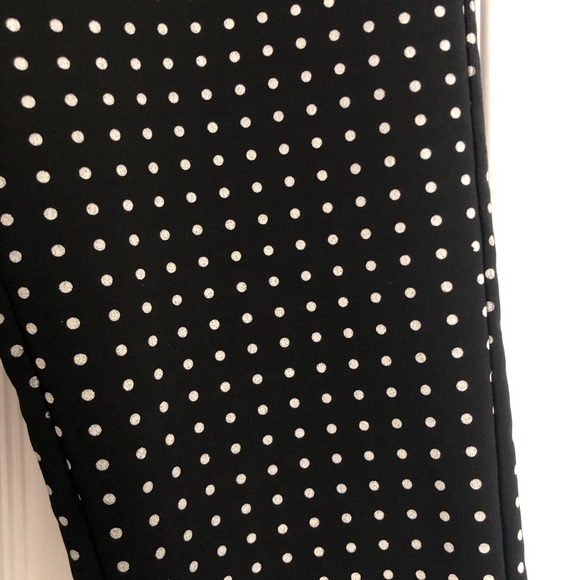 MANGO Slack Work PolkaDot Pants - Picture 2 of 5